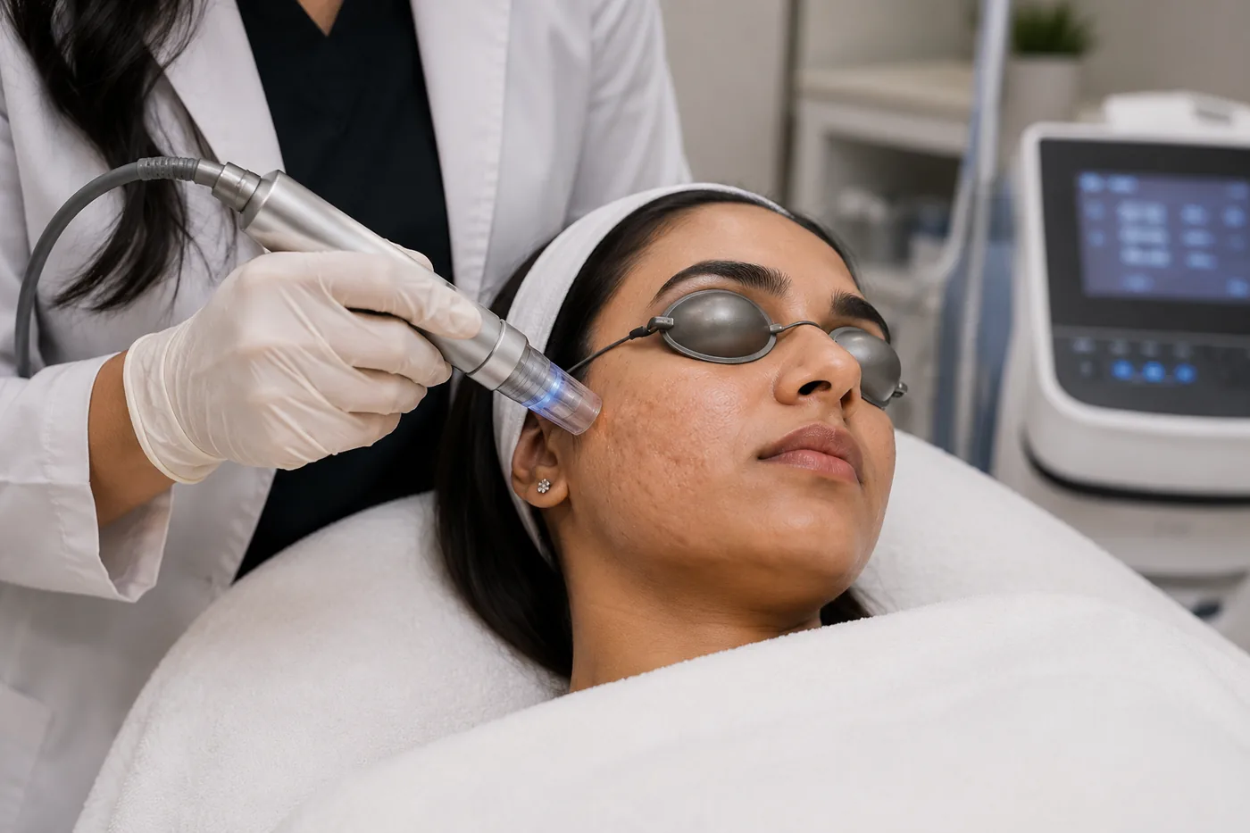 Acne scar treatment in Hyderabad Kondapur — Ora Skin Clinics